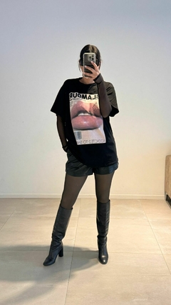REMERA GLAMOUR BLK en internet
