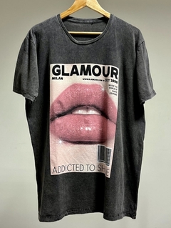 REMERA GLAMOUR GRY