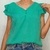 Blusa Feminina Camiseta Viscolinho Com Manga Princesa - Martinha Modas