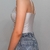 Imagem do Cropped Regata Brilho Festivo