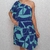 Imagem do Vestido Estampado Viscolinho Ombro Só