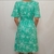 Vestido Midi Feminino Estampado com Decote Quadrado na internet