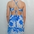 Imagem do Vestido Longo Estampado Tropical com Recorte e Detalhe de Nó