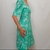 Vestido Midi Feminino Estampado com Decote Quadrado - comprar online