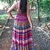 Vestido Longo Feminino Estampado com Bojo e Alça Regulável - comprar online