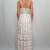 Vestido Longo Listrado com Botões Frontais - comprar online