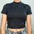 Cropped Blusa Lisa Básico Malha Canelada K2B Saisuna - comprar online