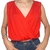 Cropped Blusa De Malha Com Decote V Trespasse na internet