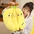 Almofada Cartoon Banana Plush Travesseiro para Crianças, Almofada do Sofá Kawaii - loja online