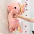 Almofada Gigante arco-íris unicórnio brinquedo de pelúcia macio recheado dos desenhos animados - Bafofa