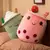 Almofada Milk shake - Recheado Cartoon Fruit Bubble Tea Cup Brinquedos de pelúcia, Soft Abraço - loja online