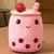 Almofada Milk shake - Recheado Cartoon Fruit Bubble Tea Cup Brinquedos de pelúcia, Soft Abraço - Bafofa
