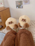 Pantufa de cachorro - Chinelos de pelúcia fofos - Bafofa