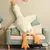 Brinquedo de pelúcia de ganso branco para crianças, super macio, animais de pelúcia - travesseiro de abraço