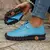 Imagem do Sapatos romanos respiráveis de sola macia para mulheres, costura retrô, fundo muffin