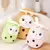 Almofada Milk shake - Recheado Cartoon Fruit Bubble Tea Cup Brinquedos de pelúcia, Soft Abraço - loja online