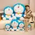 Doraemon-Brinquedos de pelúcia estilo clássico, confissão de sorte, Festival, - Bafofa