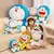 Doraemon-Brinquedos de pelúcia estilo clássico, confissão de sorte, Festival, - loja online
