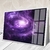 Quadro Cosmos Galaxia Roxa