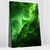 Quadro Cosmos Nebulosa Verde - comprar online