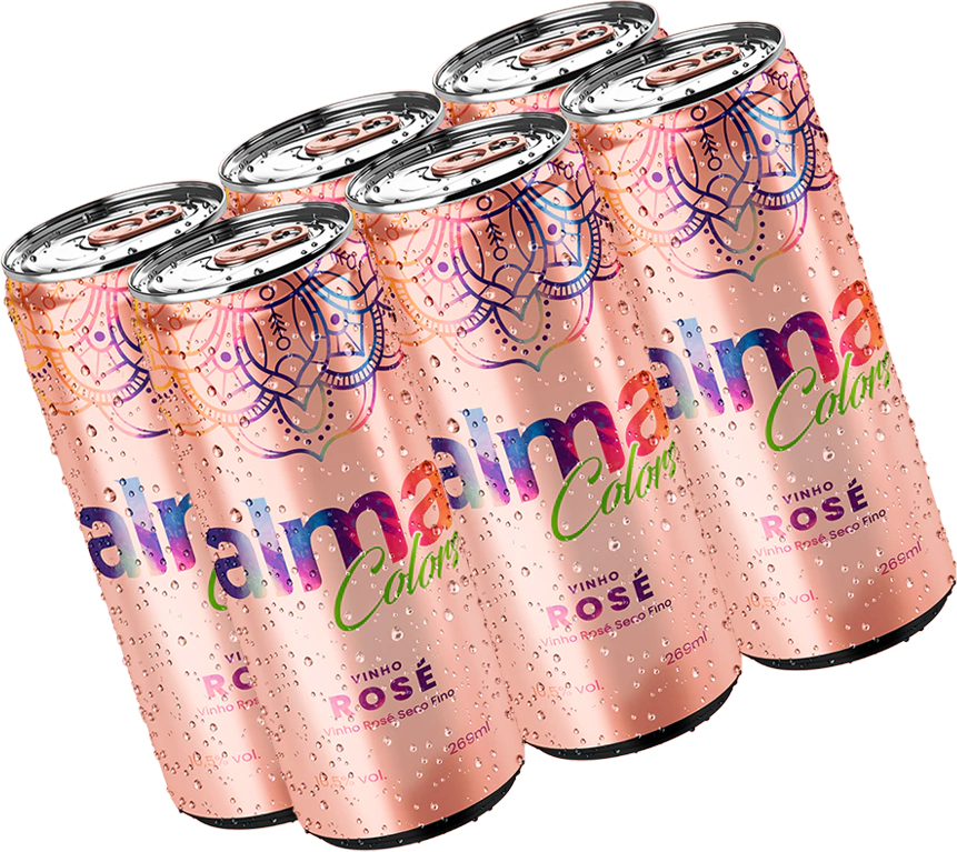 Rose - Pack com 06 unidades