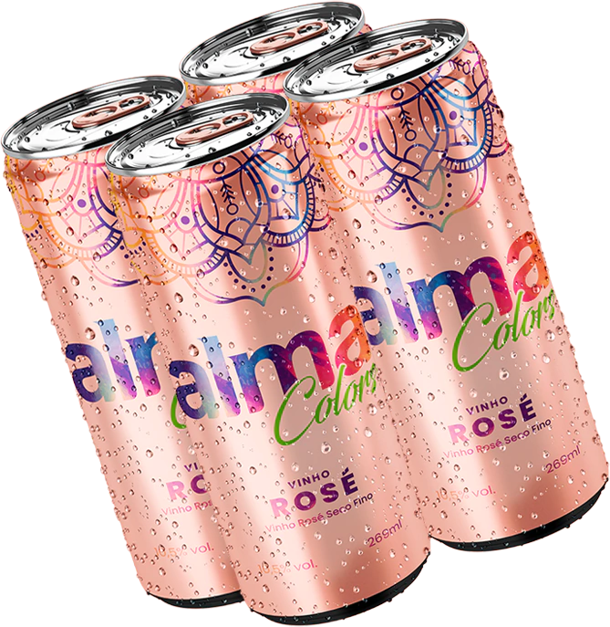 Rose - Pack com 04 unidades