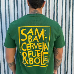 T-Shirt Samba, Cerveja e Futebol - Riod