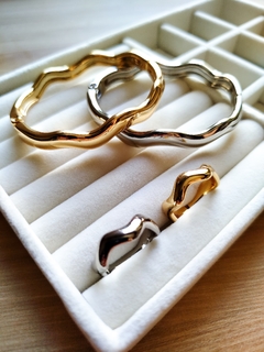 Pulseira Ondulada Ouro - comprar online