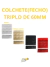 COLCHETE/FECHO TRIPLO DE 60MM COM 100 PARES PARA SUTIÃS