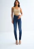 CALÇA JEANS SKINNY CINTURA ALTA ESCURA SHAPING LEZALEZ