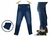 2020A-JEAN CHUPIN AL TOBILLO CON TAJO AZUL - comprar online
