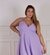 8111- VESTIDO CREPE CORTE CORAZON TIRAS CRUZADAS - TIENDA MAJO