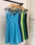 8111- VESTIDO CREPE CORTE CORAZON TIRAS CRUZADAS