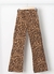 AVKO07- JEAN GABARDINA ANIMAL PRINT OXFORD MARRON TALLE - comprar online