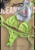 CONJUNTO LILY - TOP DE CORTININHA E CALCINHA DE AMARRAR NA LATERAL