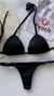 CONJUNTO BLACK - TOP DE CORTININHA E CALCINHA DE REGULAGEM na internet