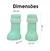 Sapatos Para Pet Bota Silicone Gato Anti Arranhão Ajustável na internet