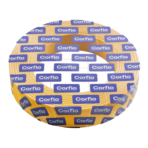 CABO FLEXÍVEL BWF 1,5MM² 450/750V 100 METROS AMARELO – CORFIO