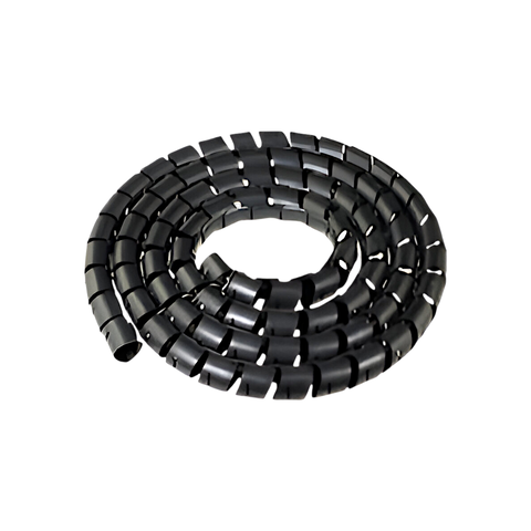 ESPIRAL PARA CABOS 3/8" PRETO 1 MT - LUKMA - comprar online