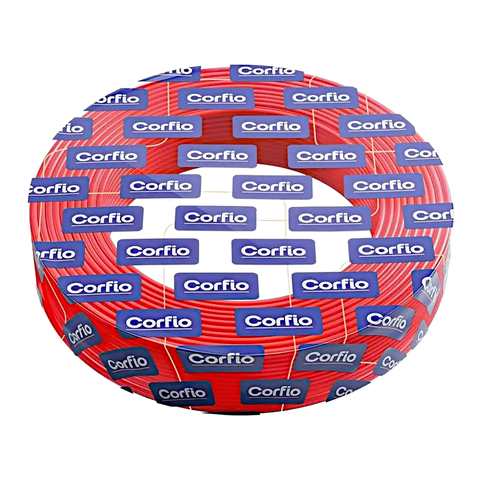 CABO FLEXÍVEL BWF 2,5MM² 450/750V 100 METROS VERMELHO – CORFIO