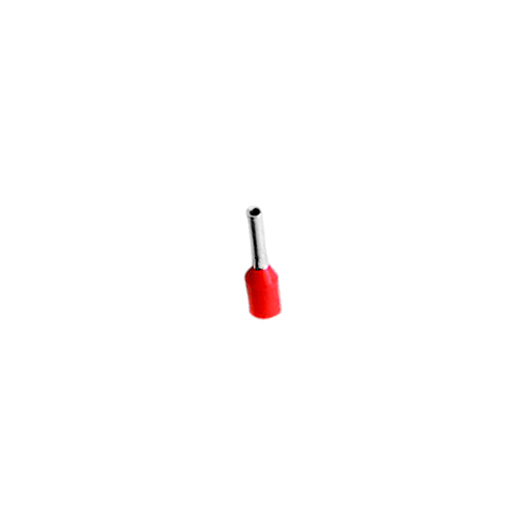 TERMINAL TUBULAR ILHÓS 1.00MM VERMELHO - LUKMA - comprar online