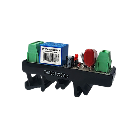 RELÉ DE INTERFACE 8A 220VCA 1C REV. LED MONT. TRILHO 45039 - LUKMA - comprar online