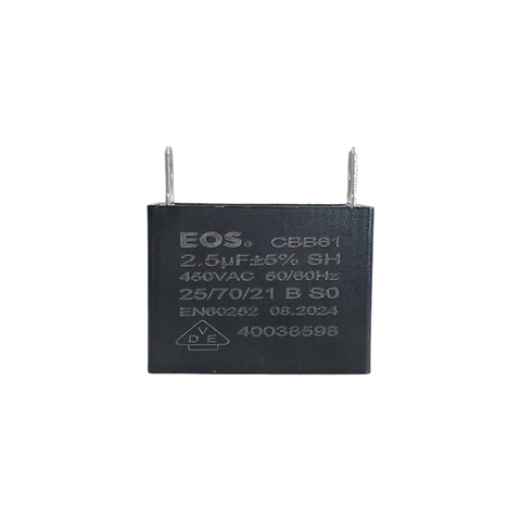CAPACITOR CAIXA 2.5µF ±5% 450V C/ TERMINAL - HULTER | EOS | Marcas Diversas - comprar online