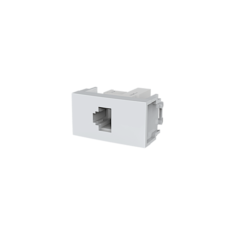 MÓDULO LUMINO TOMADA RJ45 CAT 5E 1745-E - ENERBRAS