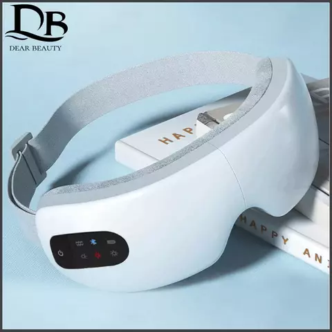 Massageador de olhos Inteligente com Bluetooth e Compressa quente