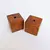 Kit 12 Peças Cubo Madeira Nobre para Colar de Mesa