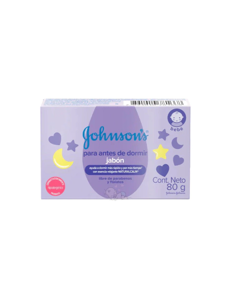 Jabón en barra "Antes de dormir"Johnson´s - 80g