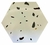 Piso Autoadhesivo Hexagonal Símil Mármol 3 - comprar online