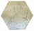 Piso Autoadhesivo Hexagonal Símil Mármol 5 - comprar online