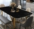 Vinilo decorativo símil mármol negro en internet